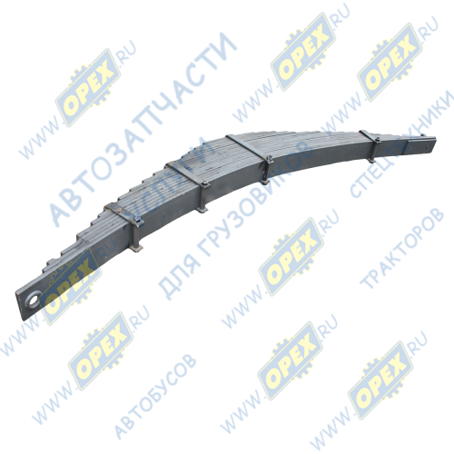 4925-2902012-10NPF Рессора КамАЗ передняя (18 листов) (L=1680мм., s=75,h=190) КамАЗ-65115,4925,53229 НПФ Рессора